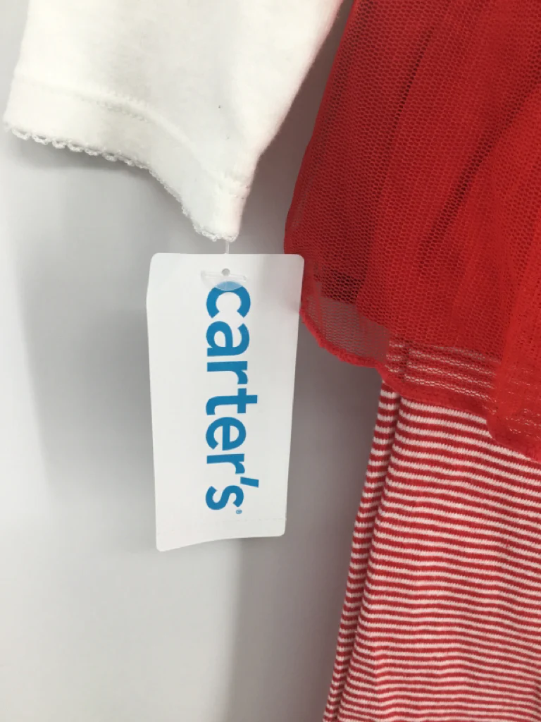 Carter's Child Size 18 Months Red Christmas Outfit - Image 3