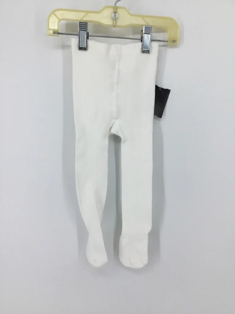 Carter's Child Size 18 Months White Tights - girls