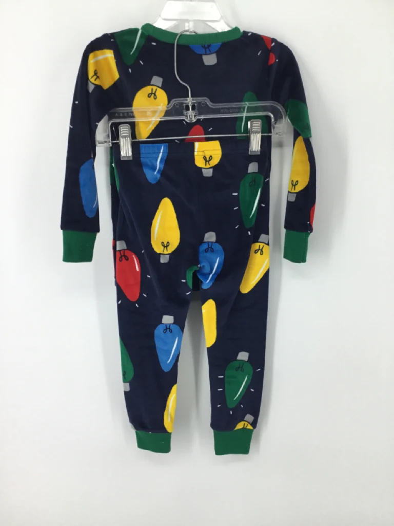 Carter's Child Size 2 Blue Christmas Pajamas - Image 2