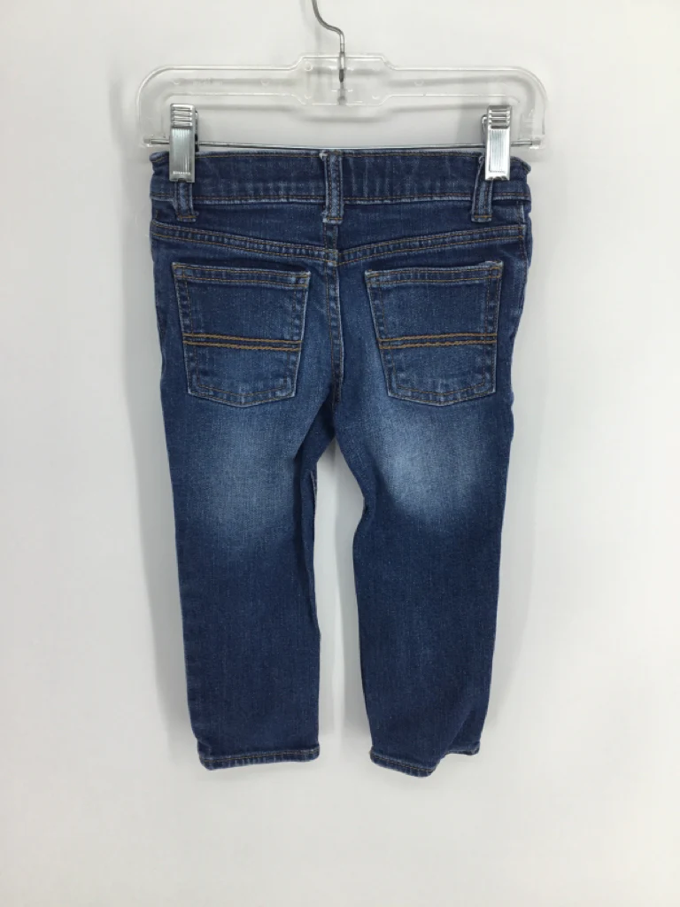 Carter's Child Size 2 Blue Solid Jeans - boys - Image 2