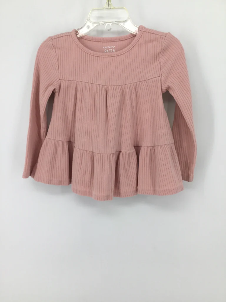 Carter's Child Size 2 Pink Shirt - girls