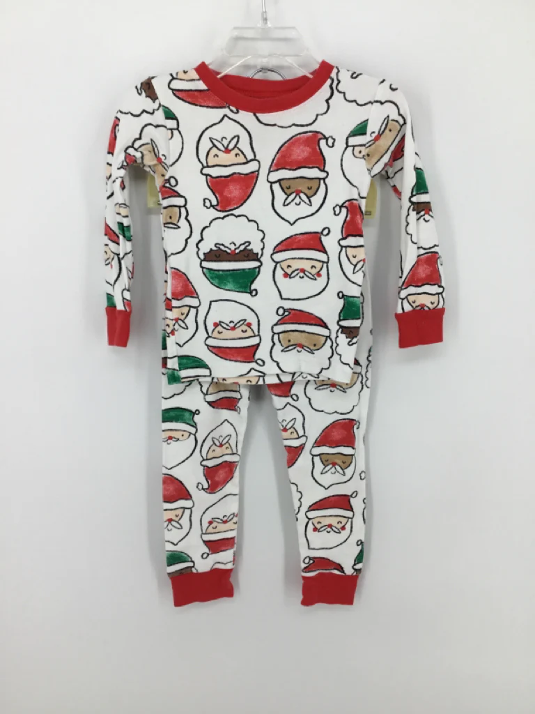 Carter's Child Size 2 Red Christmas Pajamas