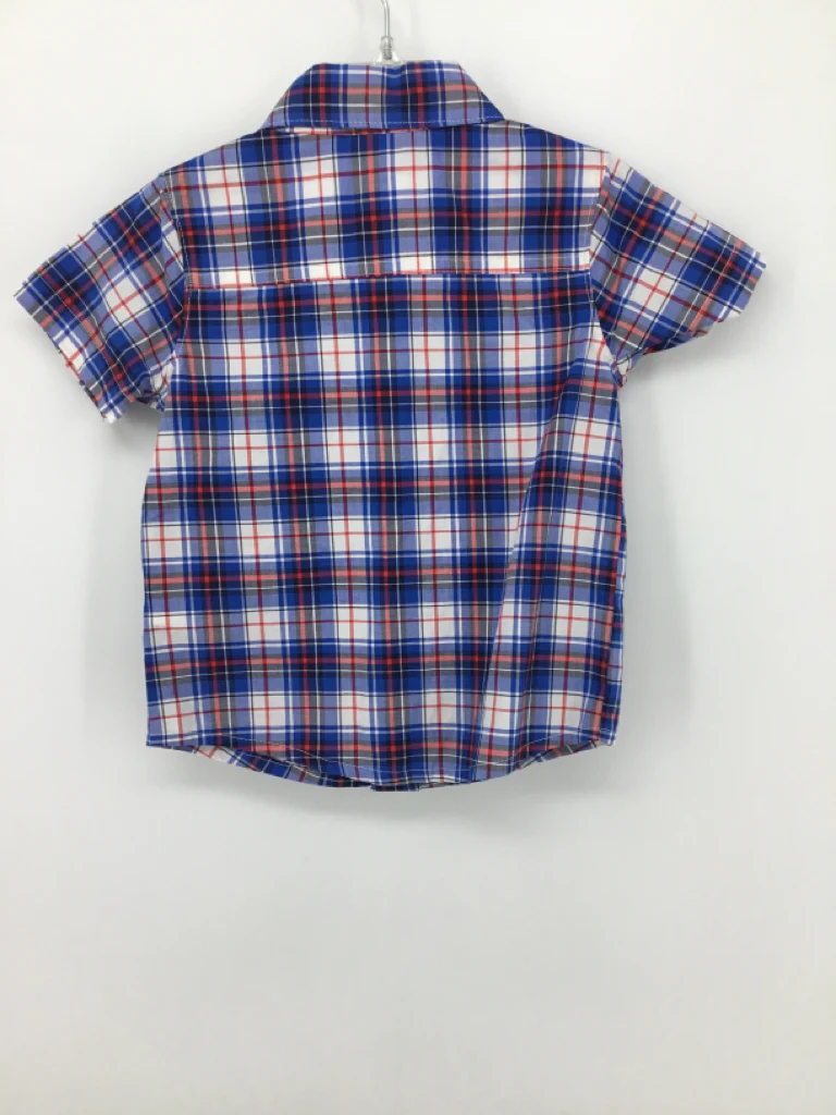 Carter's Child Size 24 Months Blue Plaid Shirt - boys - Image 2