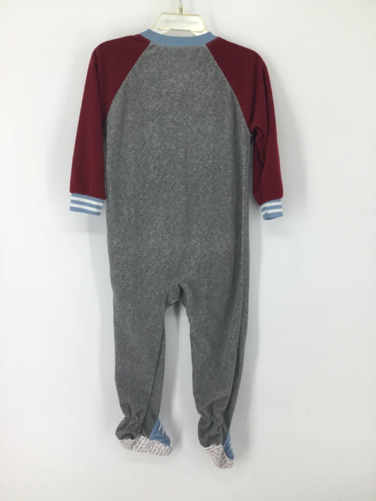 Carter's Child Size 24 Months Gray Sleepers - Image 2