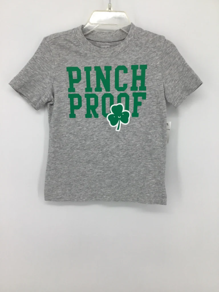 Carter's Child Size 24 Months Gray St Patricks T-Shirt