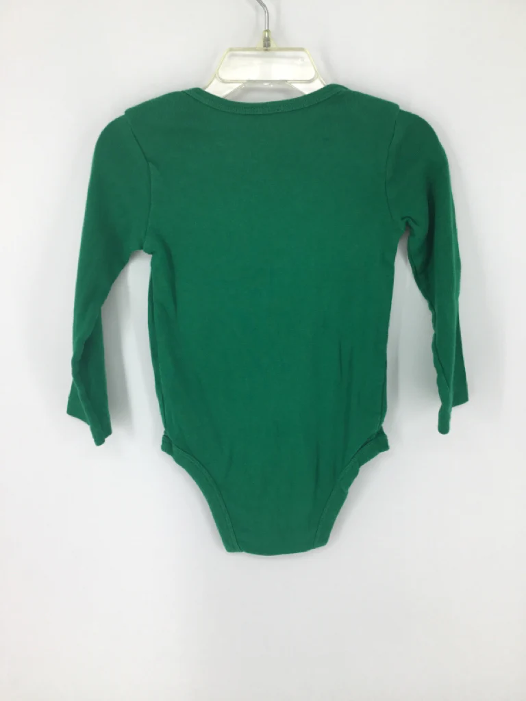 Carter's Child Size 24 Months Green Christmas Onesie - Image 2