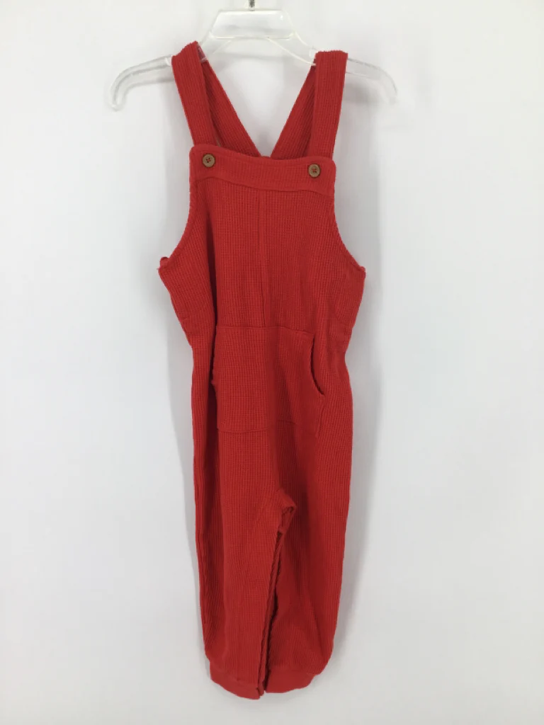 Carter's Child Size 24 Months Red Overalls - girls