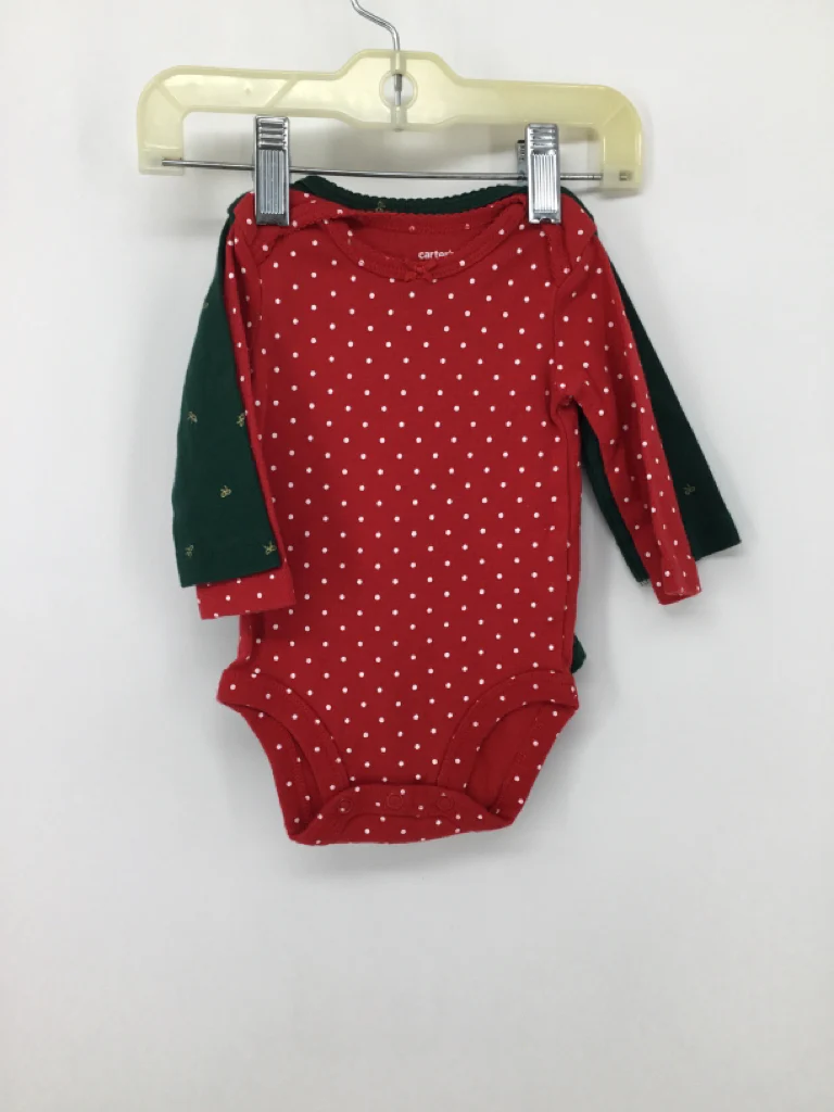 Carter's Child Size 3 Months Green Onesie - Image 2