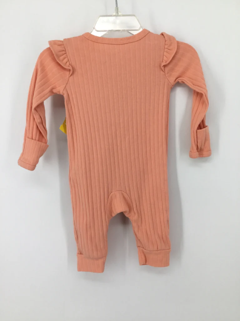 Carter's Child Size 3 Months Peach Pajamas - girls - Image 2