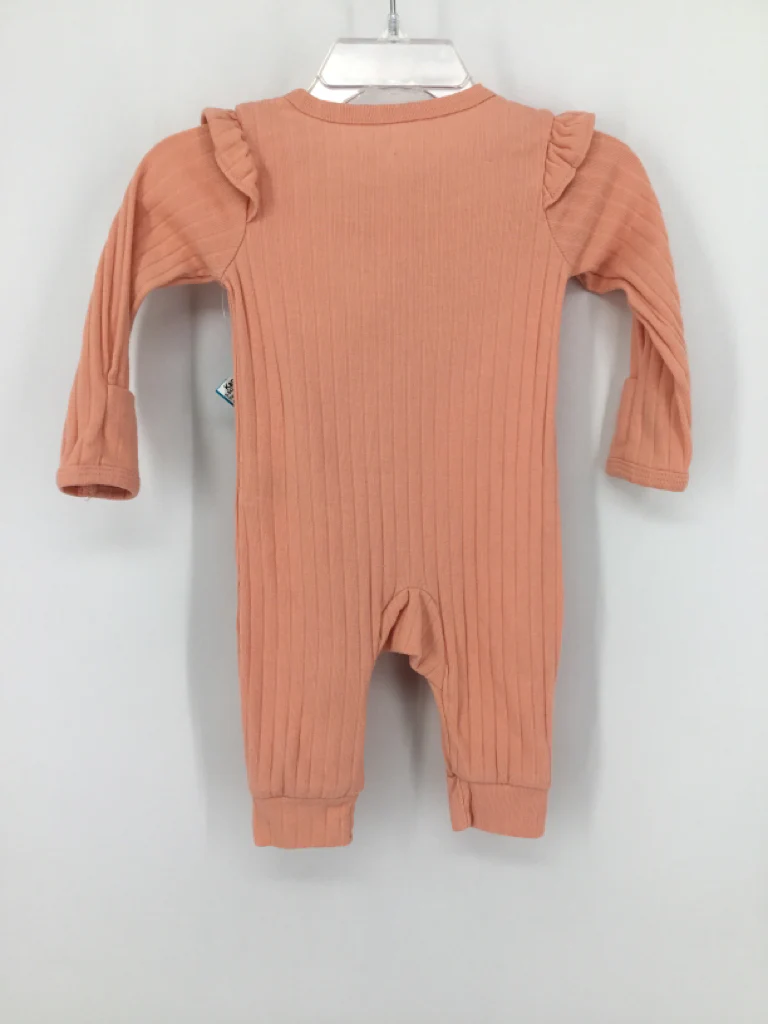 Carter's Child Size 3 Months Peach Pajamas - girls - Image 2