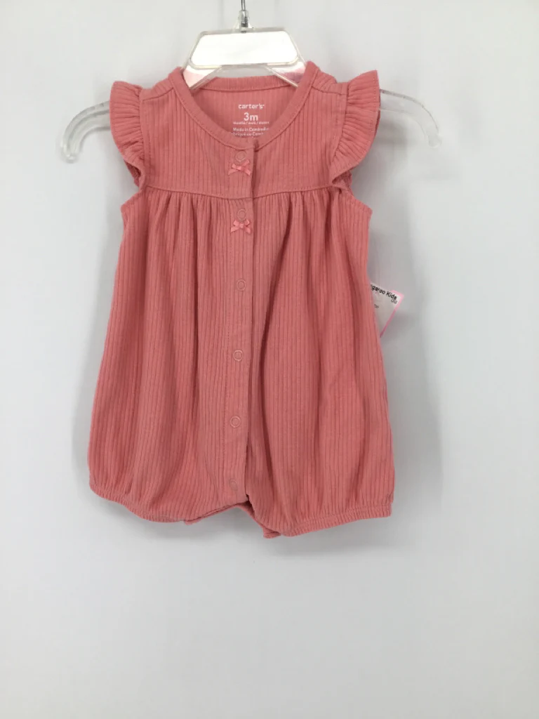 Carter's Child Size 3 Months Pink Outfit - girls