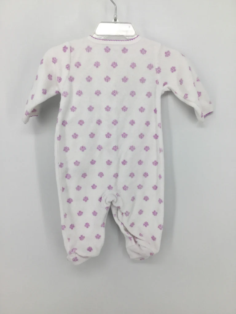 Carter's Child Size 3 Months Purple Sleepers - Image 2
