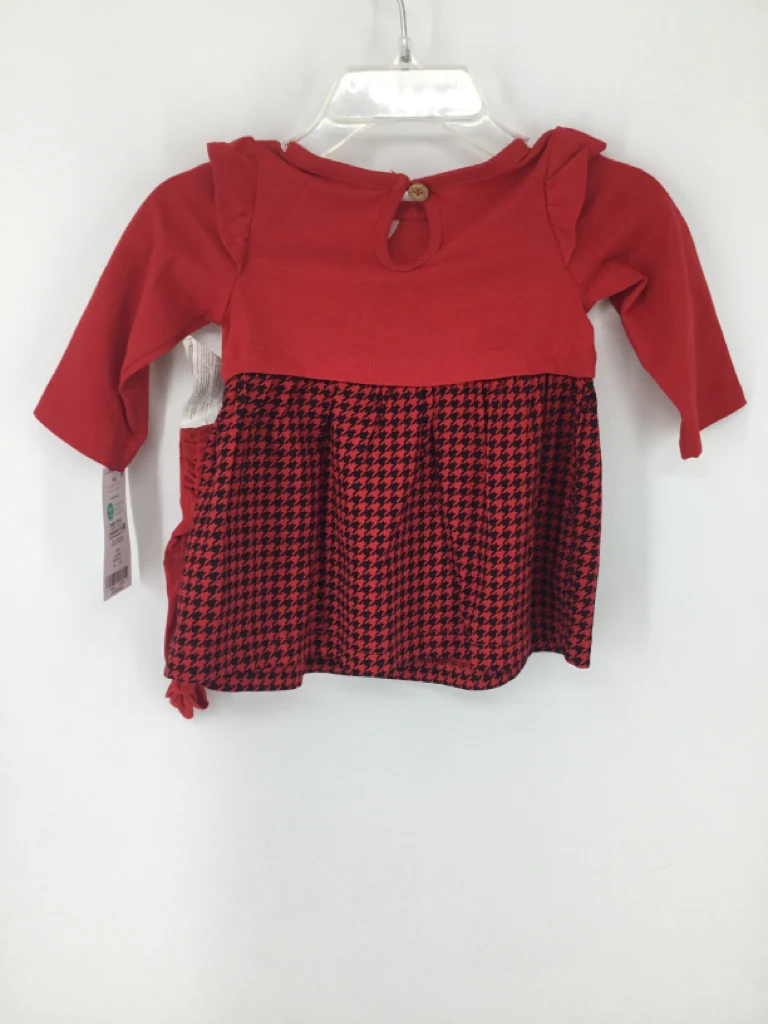 Carter's Child Size 3 Months Red Christmas Dress - Image 3