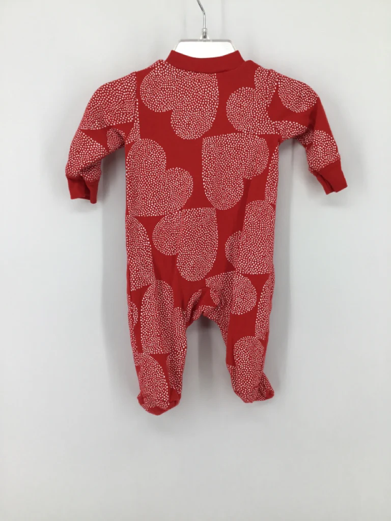 Carter's Child Size 3 Months Red Sleepers - Image 2