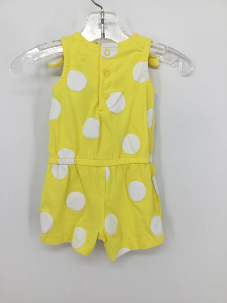 Carter's Child Size 3 Months Yellow Outfit - girls - Image 2