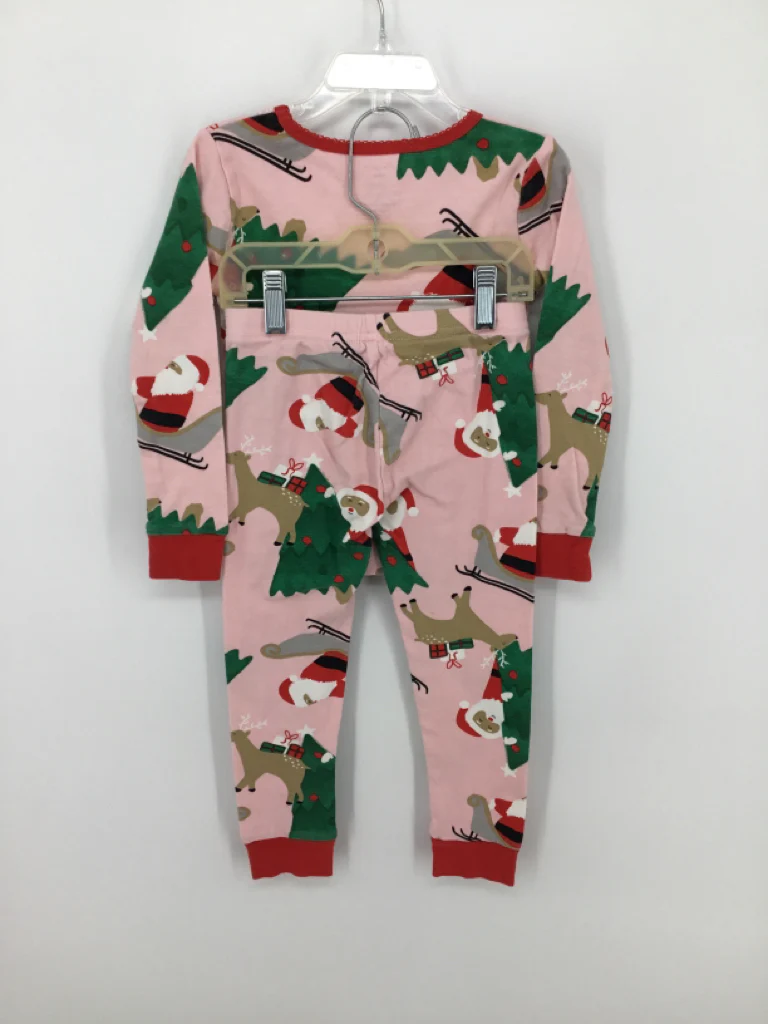 Carter's Child Size 5 Toddler Pink Christmas Pajamas - Image 2