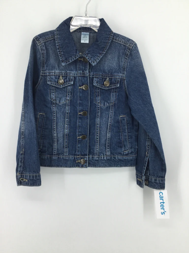Carter's Child Size 6 Blue Solid Jacket - boys