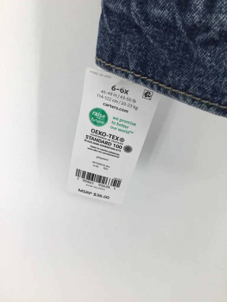 Carter's Child Size 6 Blue Solid Jacket - boys - Image 2