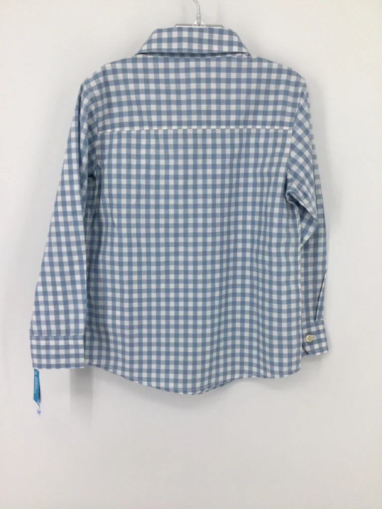 Carter's Child Size 6 Blue Gingham Shirt - boys - Image 3