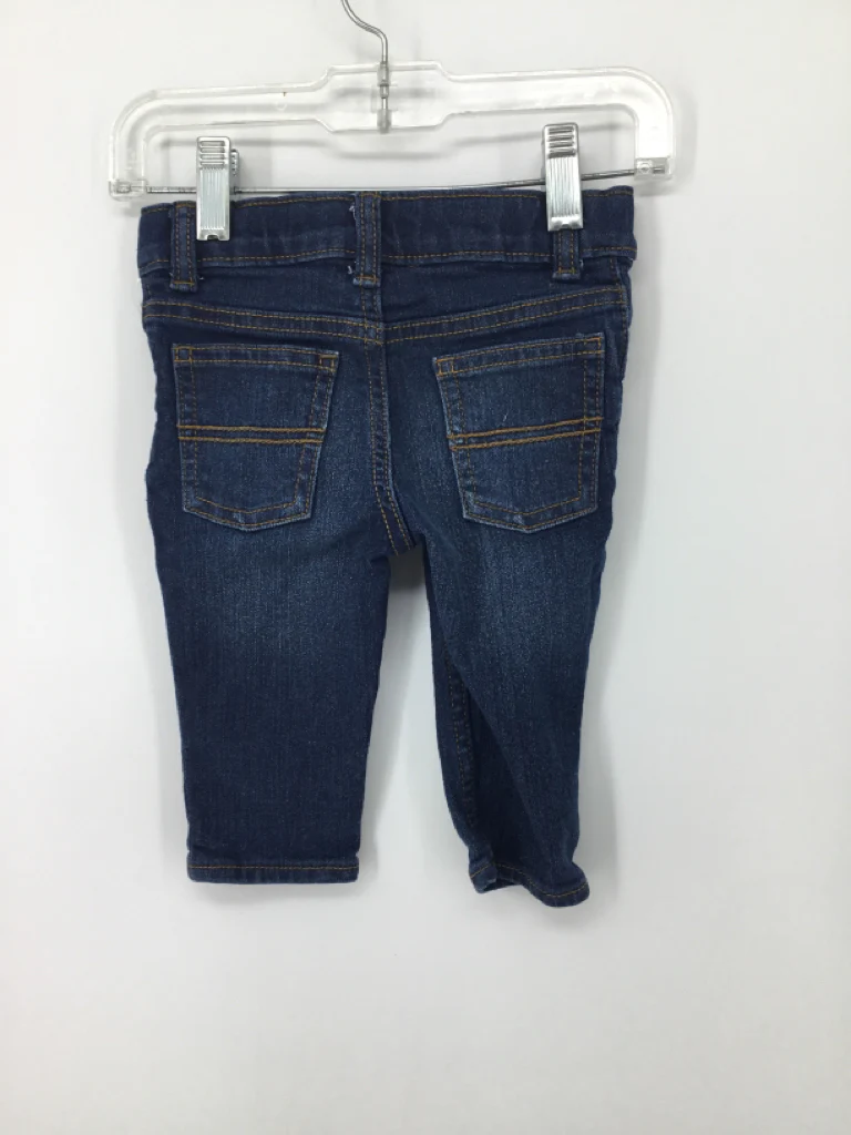 Carter's Child Size 6 Months Blue Solid Jeans - boys - Image 2