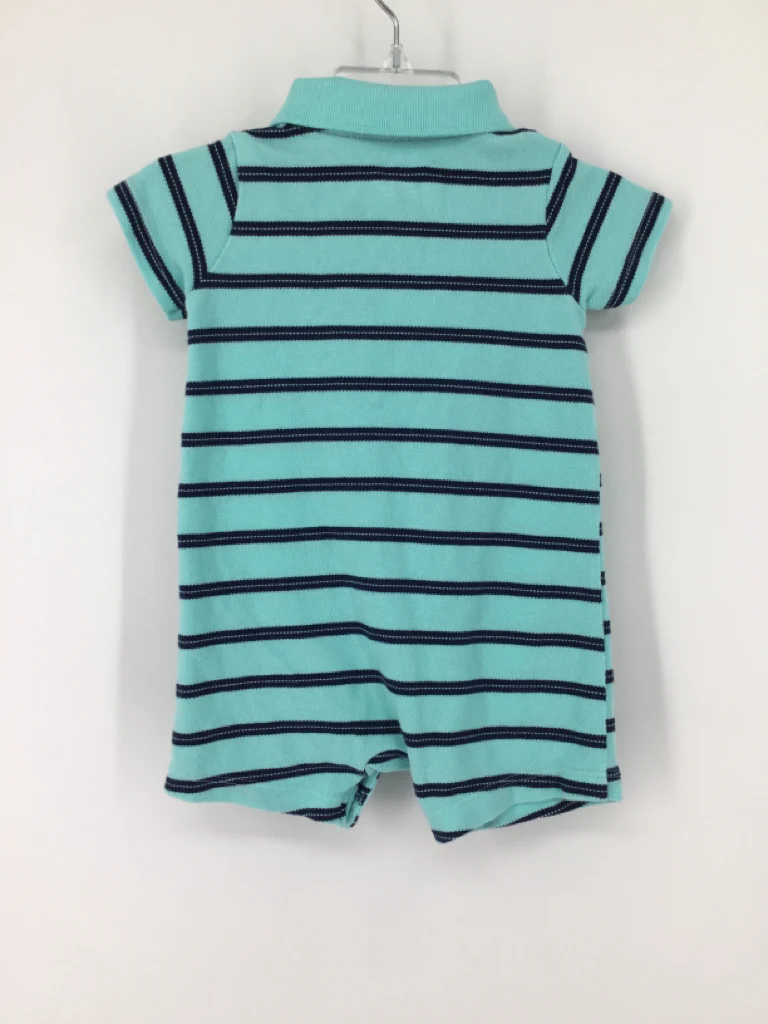 Carter's Child Size 6 Months Blue Stripe Outfit - boys - Image 2