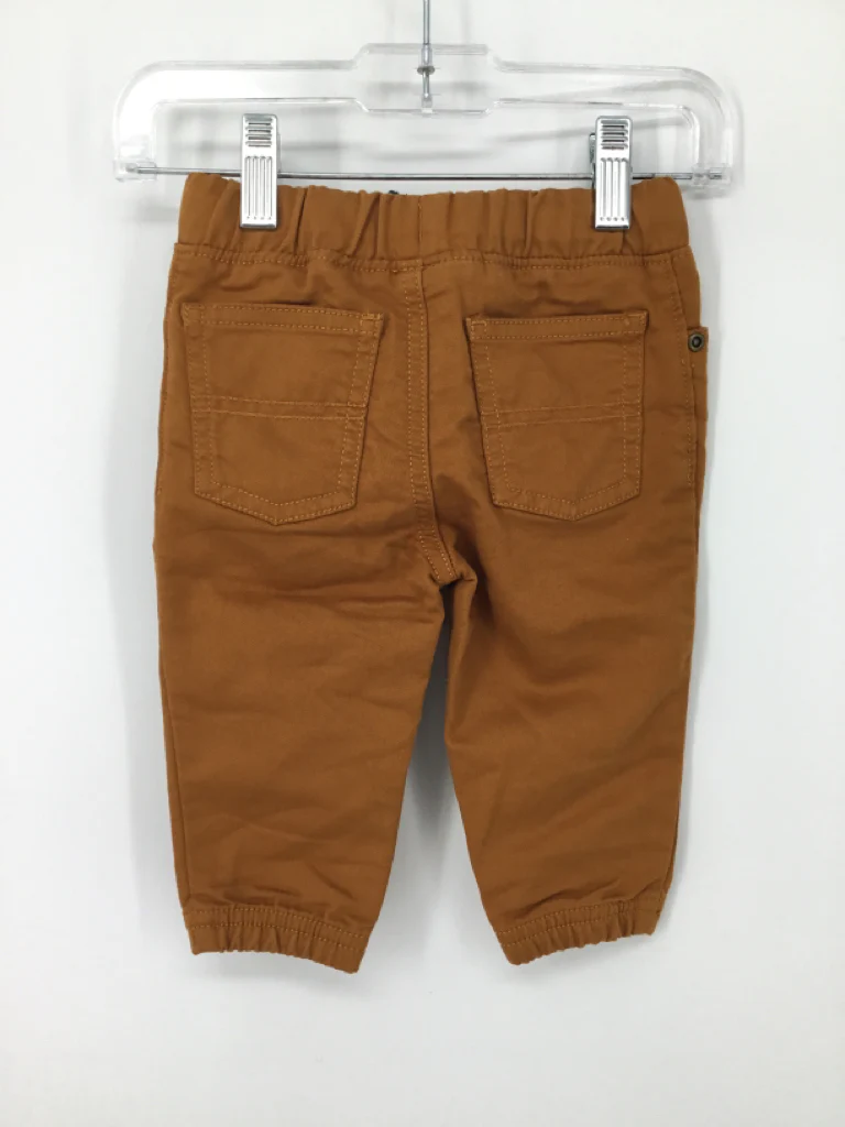 Carter's Child Size 6 Months Brown Solid Pants - boys - Image 2