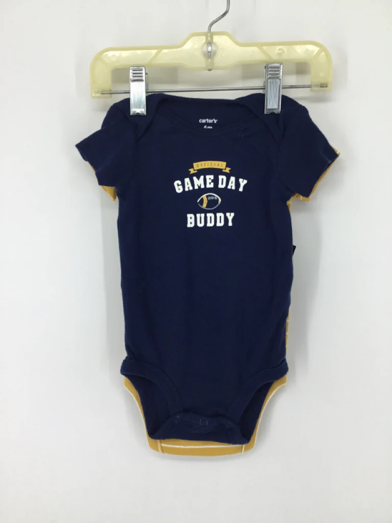 Carter's Child Size 6 Months Navy Onesie