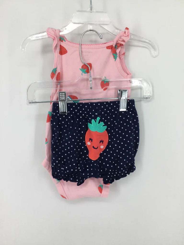 Carter's Child Size 6 Months Pink Outfit - girls - Image 2
