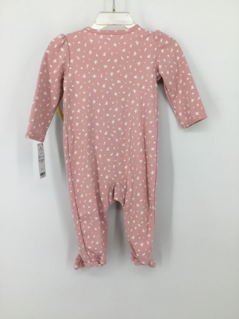 Carter's Child Size 6 Months Pink Sleepers - Image 3