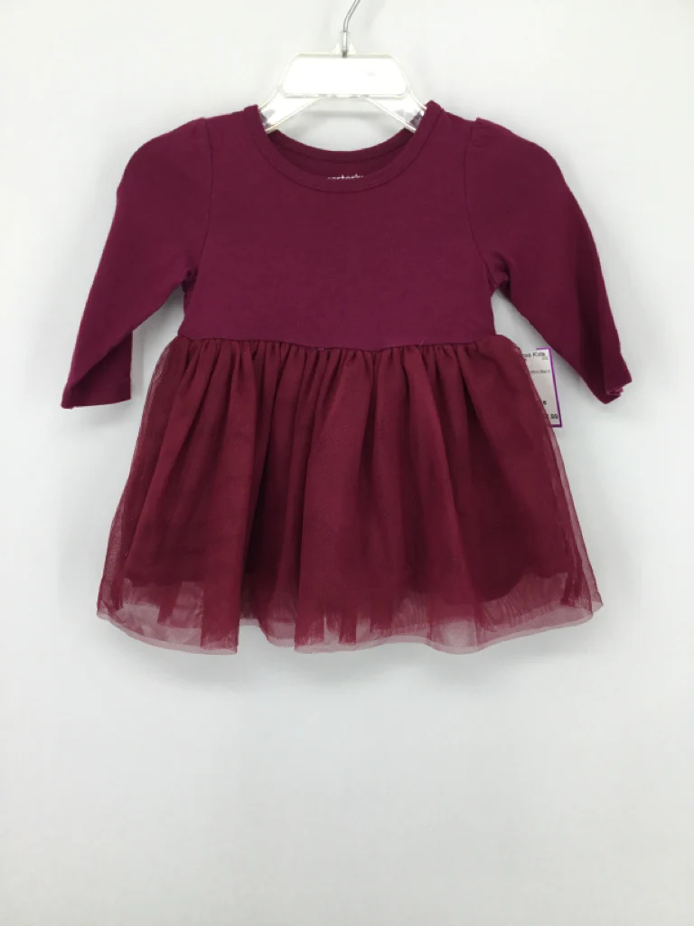 Carter's Child Size 6 Months Purple Dress - girls