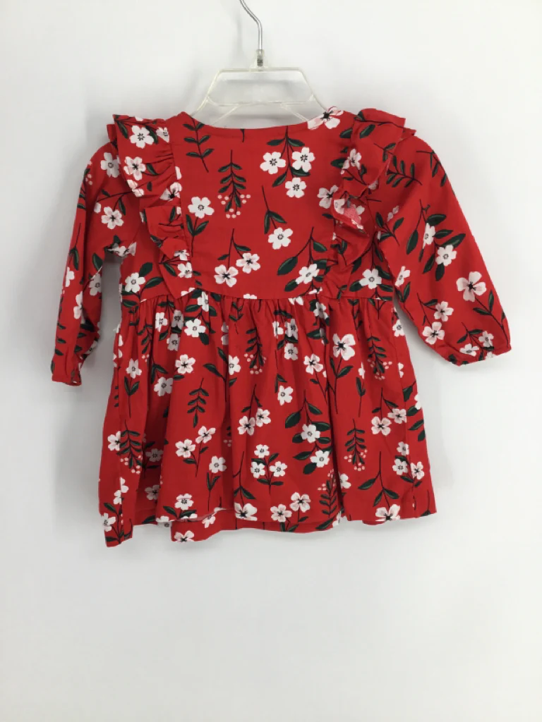 Carter's Child Size 6 Months Red Dress - girls - Image 2