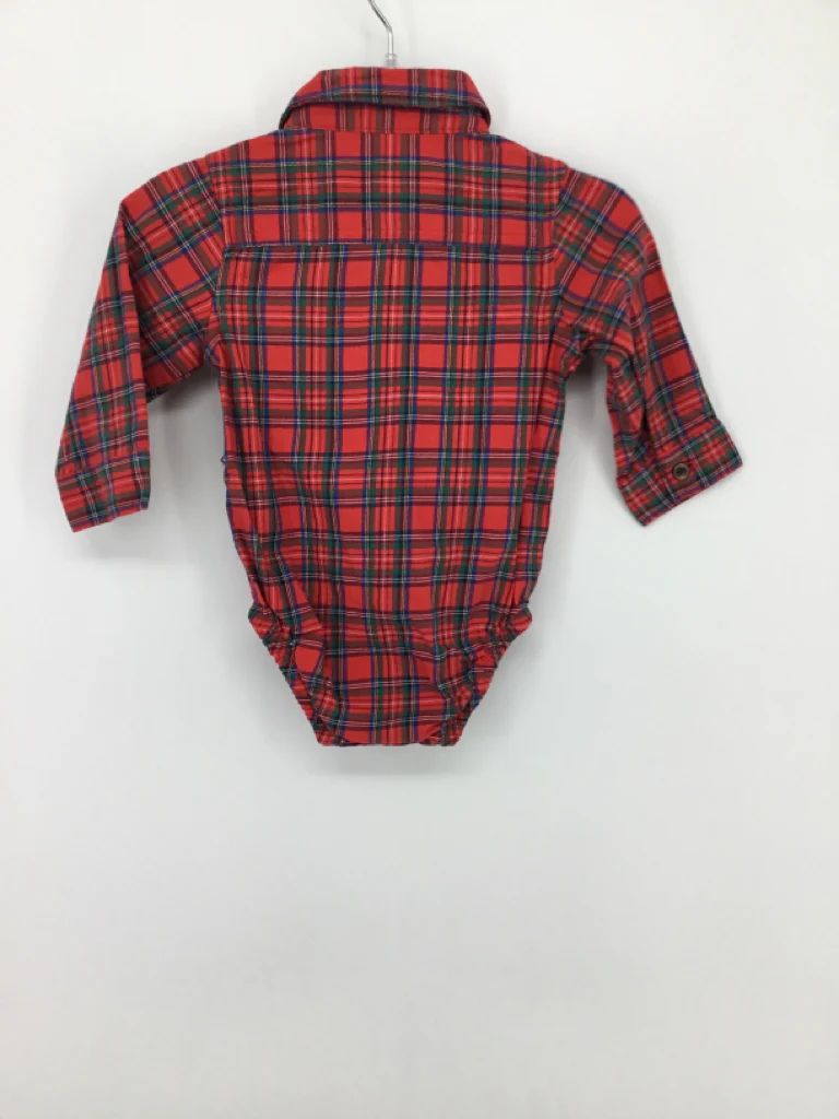 Carter's Child Size 6 Months Red Onesie - Image 2
