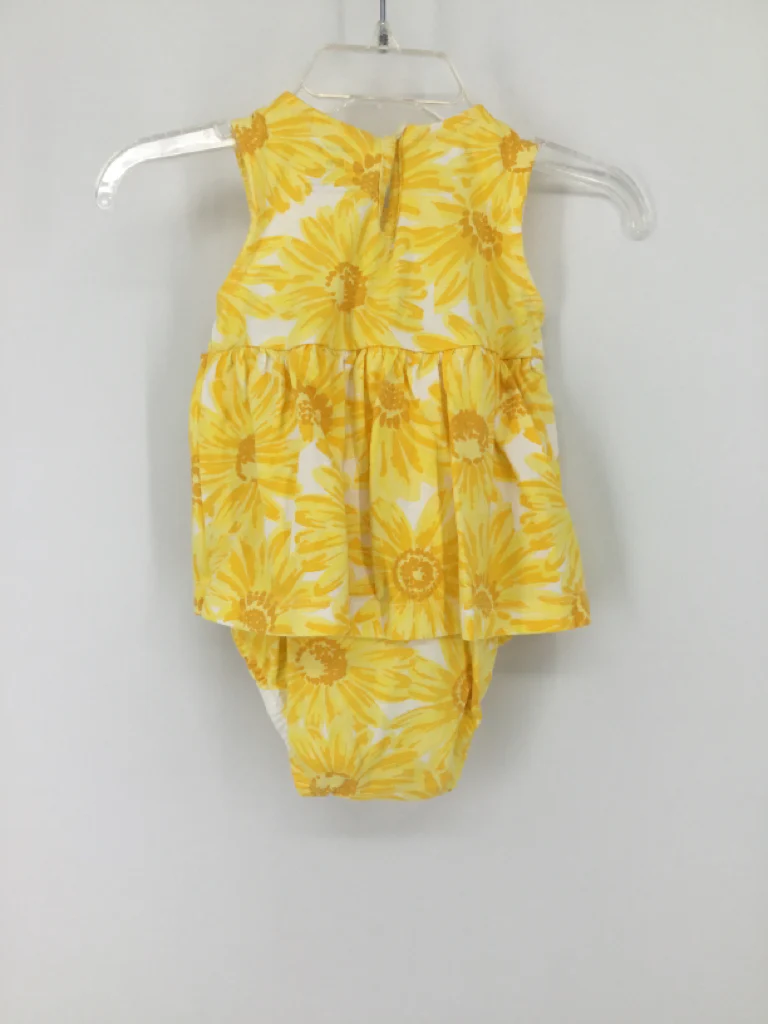 Carter's Child Size 6 Months Yellow Outfit - girls - Image 2