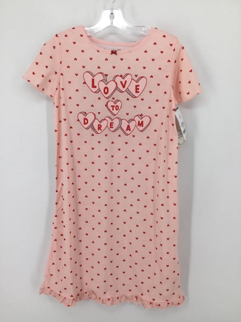 Carter's Child Size 8 Pink Pajamas - girls