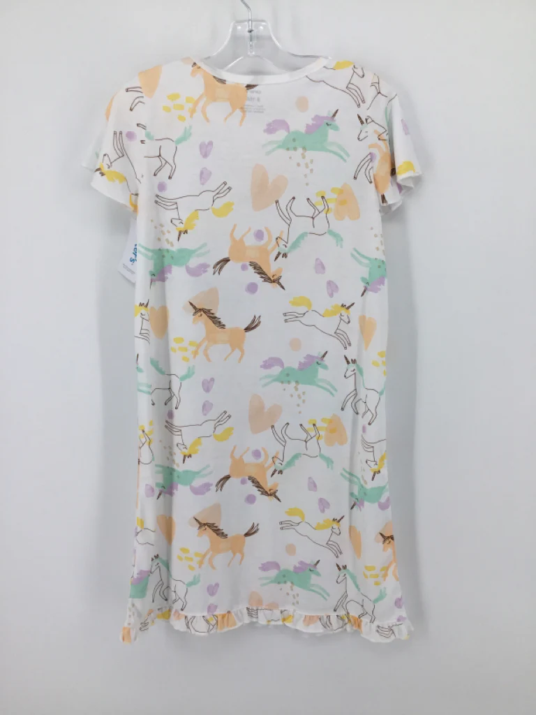 Carter's Child Size 8 White Pajamas - girls - Image 3