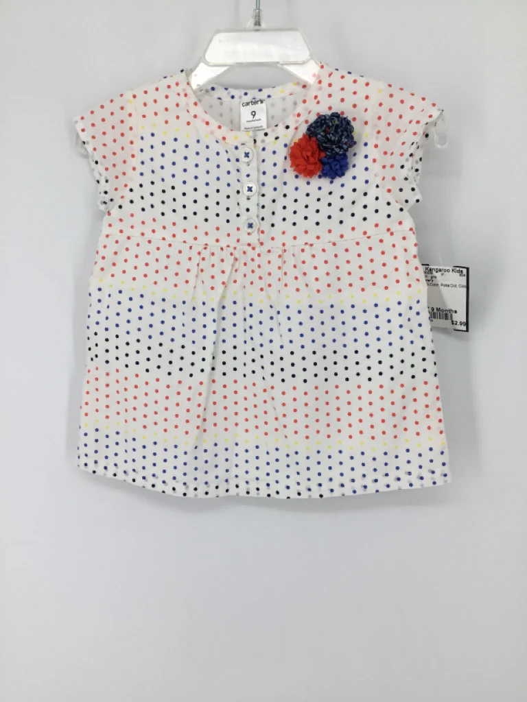 Carter's Child Size 9 Months Multi-Color Shirt - girls