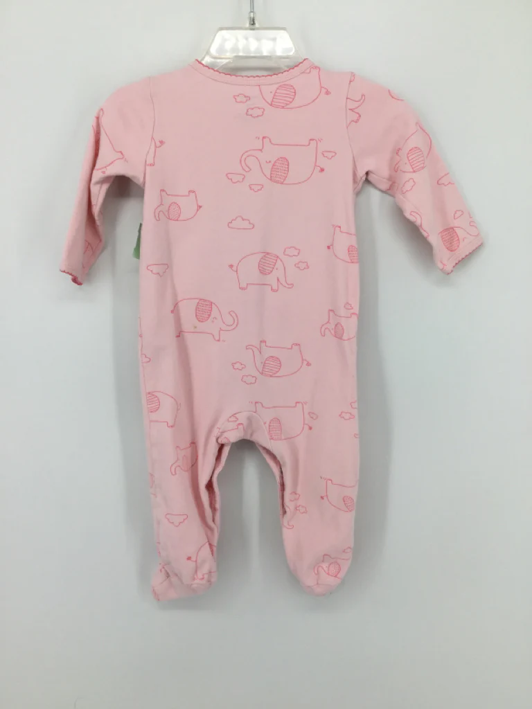 Carter's Child Size 9 Months Pink Sleepers - Image 2