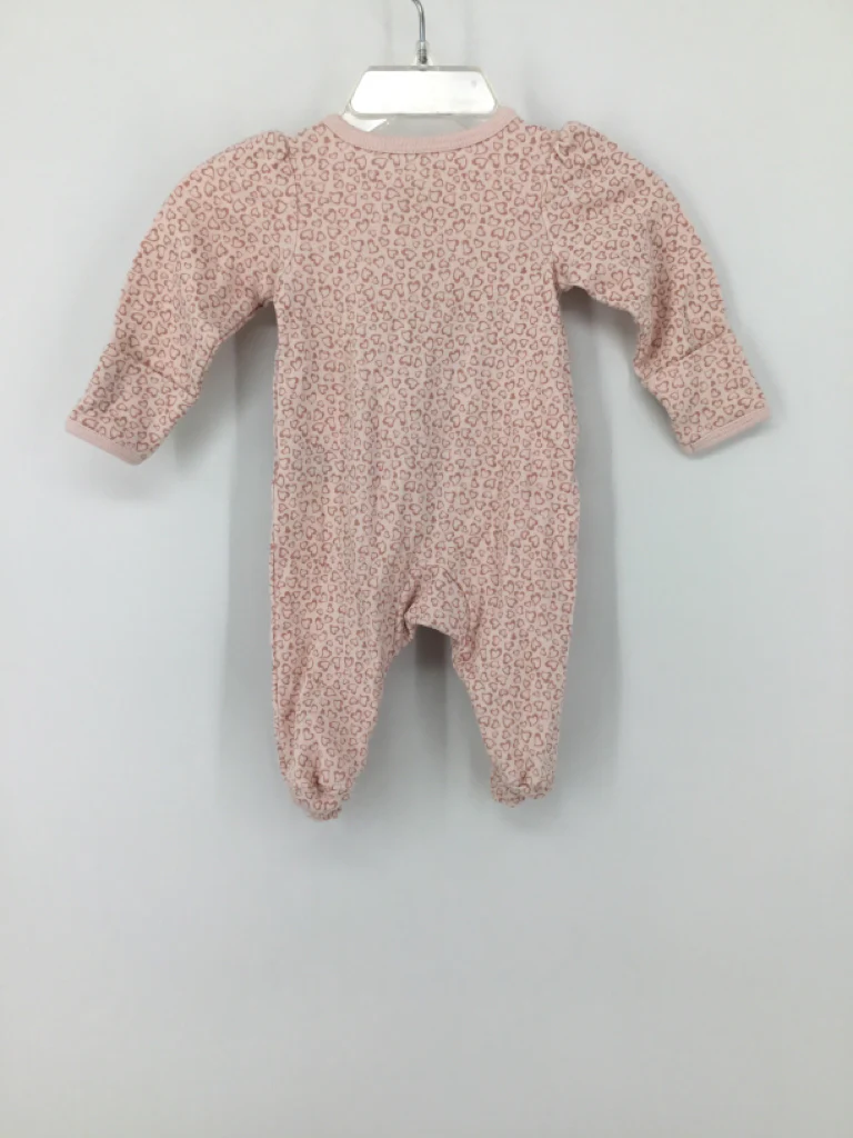 Carter's Child Size Newborn Pink Sleepers - Image 2