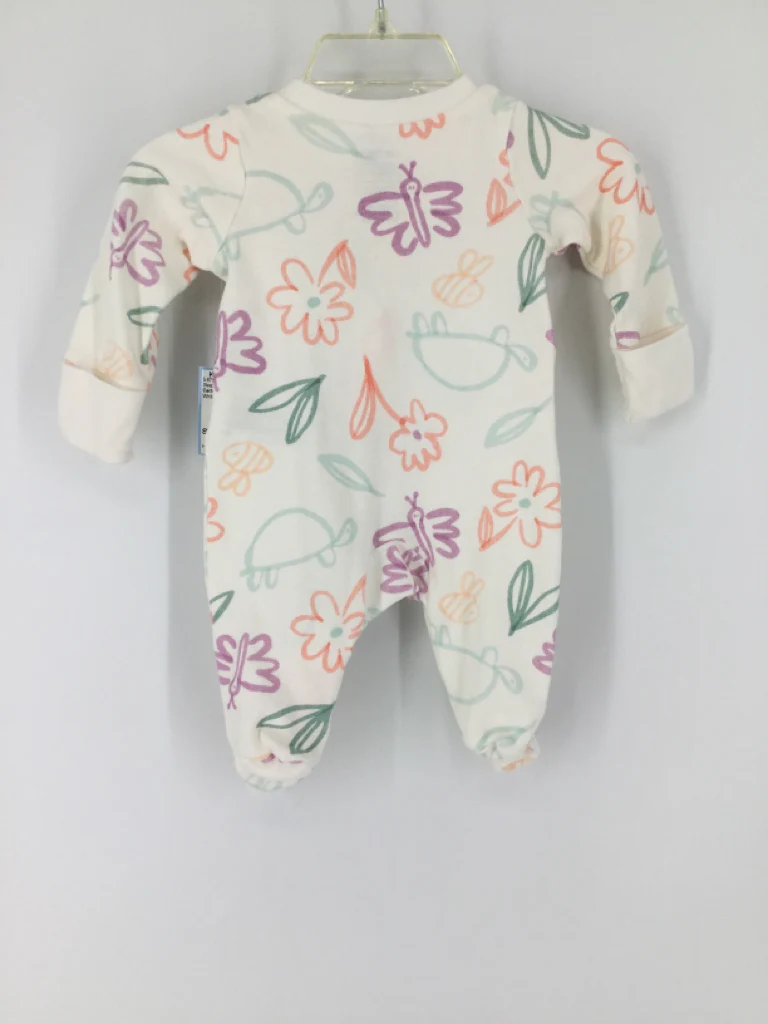 Carter's Child Size Newborn White Sleepers - Image 2