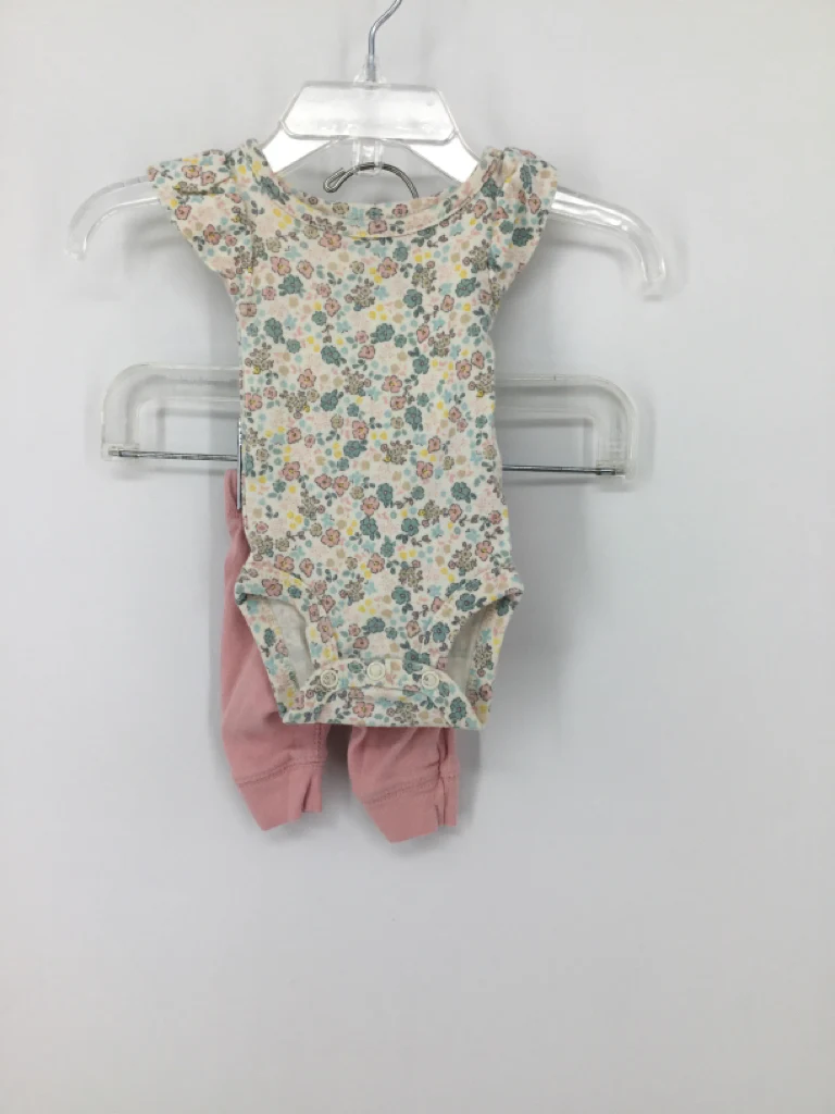 Carter's Child Size Preemie Blue Outfit - girls