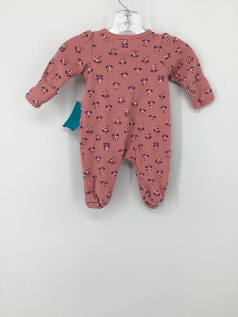 Carter's Child Size Preemie Pink Sleepers - Image 2
