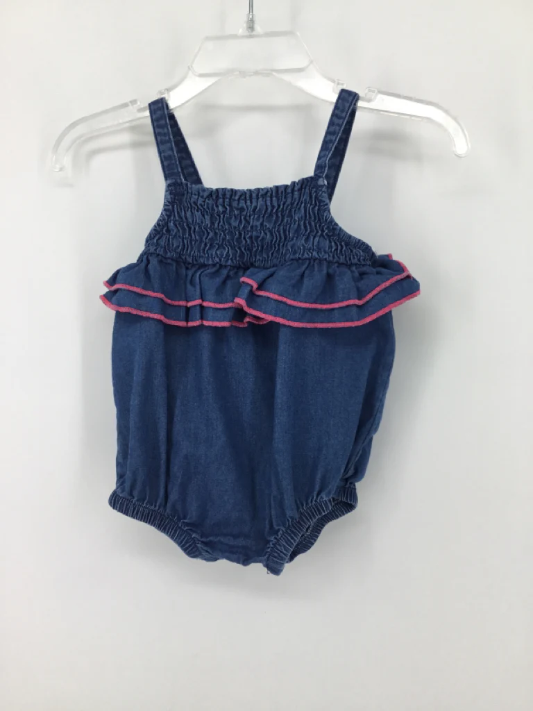 Cat & Jack Child Size 0-3 Months Blue Outfit - girls