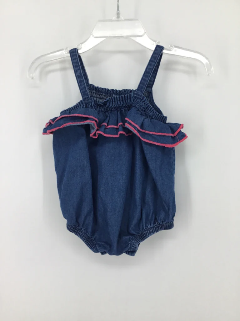 Cat & Jack Child Size 0-3 Months Blue Outfit - girls - Image 2