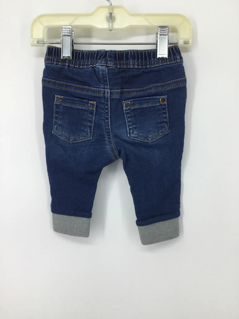 Cat & Jack Child Size 0-3 Months Blue Solid Pants - boys - Image 2