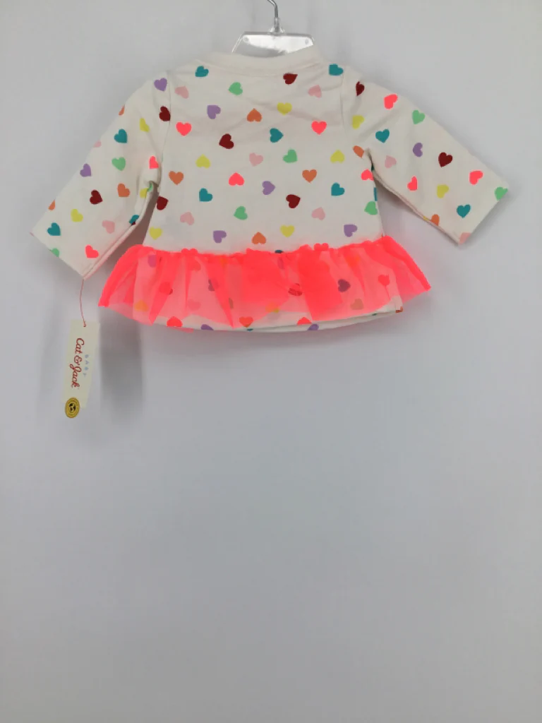 Cat & Jack Child Size 0-3 Months Multi-Color Shirt - girls - Image 3