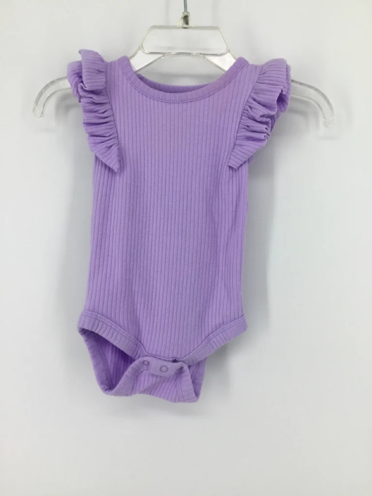 Cat & Jack Child Size 0-3 Months Purple Onesie