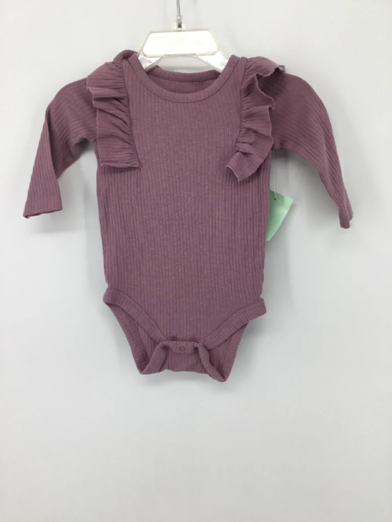 Cat & Jack Child Size 0-3 Months Purple Onesie