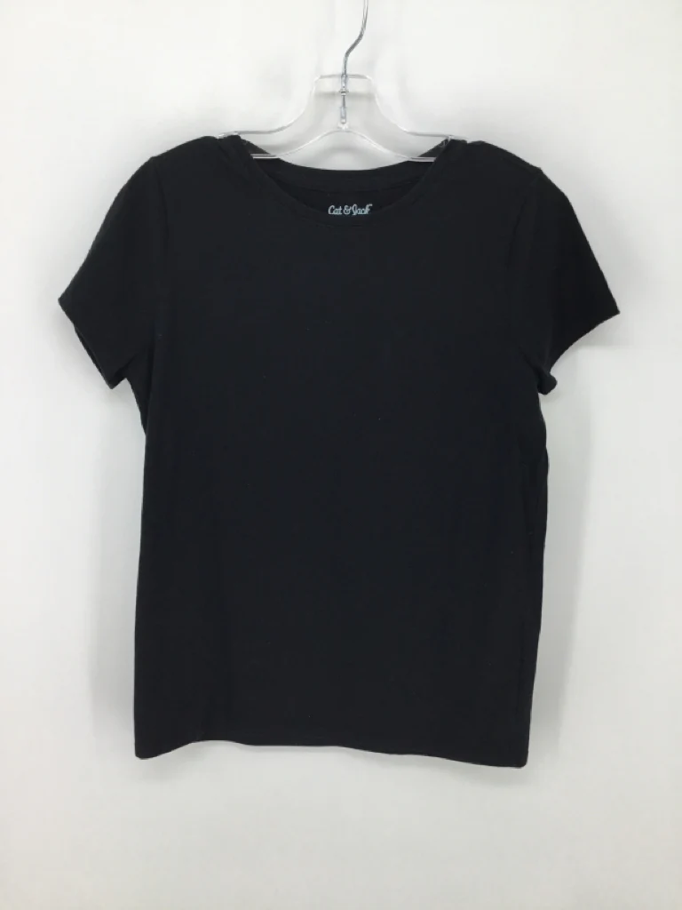 Cat & Jack Child Size 10 Black T-shirt - girls