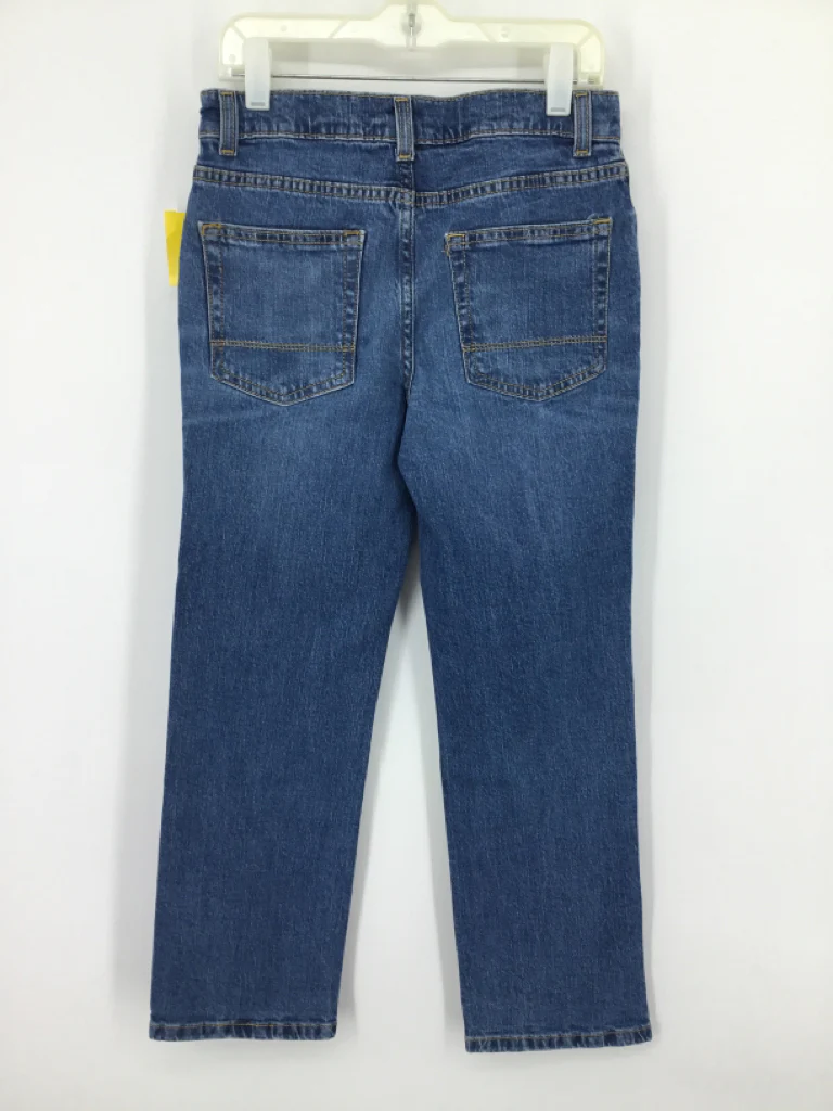 Cat & Jack Child Size 10 Blue Solid Jeans - boys - Image 3