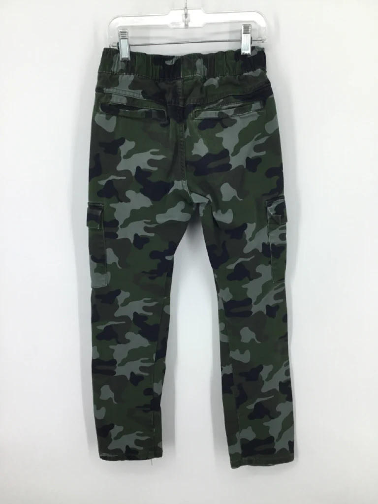 Cat & Jack Child Size 10 Green Camoflage Pants - boys - Image 2